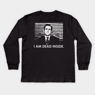 I Am Dead Inside Kids Long Sleeve T-Shirt